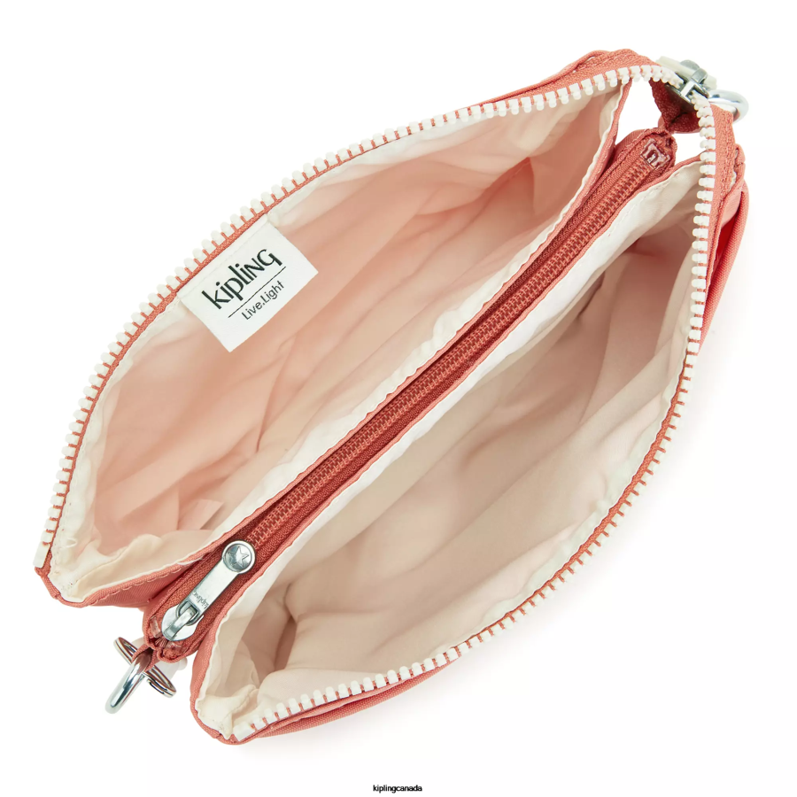 Women Crossbody Bags Kipling Vintage Pink Riri Crossbody Bag FHZD127 - Image 3