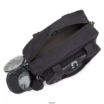 Women Diaper Bags Kipling Black Noir Camama Diaper Bag FHZD241 - Image 3
