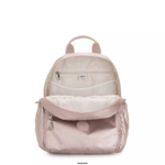 Women Diaper Bags Kipling Metallic Rose Maisie Diaper Backpack FHZD279 - Image 3