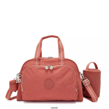 Women Diaper Bags Kipling Vintage Pink Camama Diaper Bag FHZD242