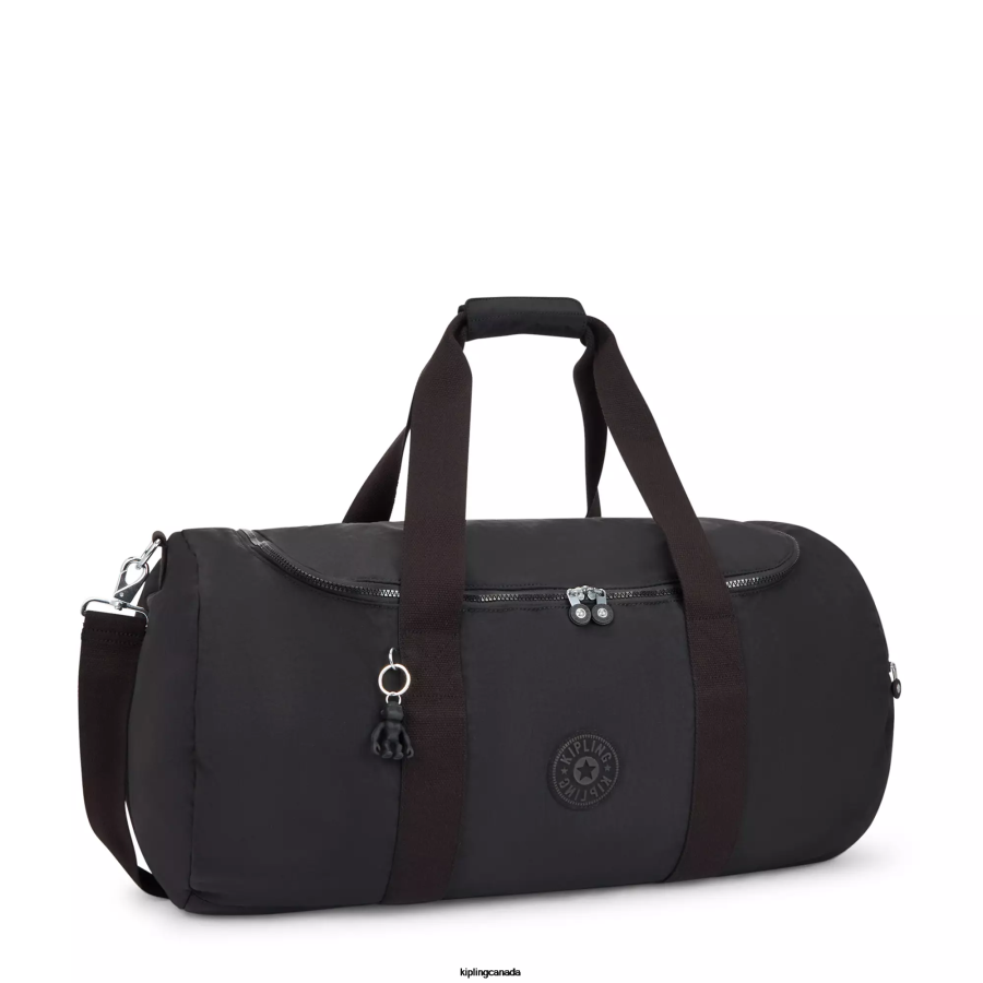 Women Duffle Bags Kipling Black Noir Argus Medium Duffle Bag FHZD332 - Image 2