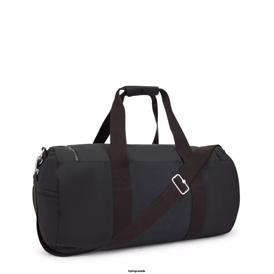 Women Duffle Bags Kipling Black Noir Argus Medium Duffle Bag FHZD332 - Image 5