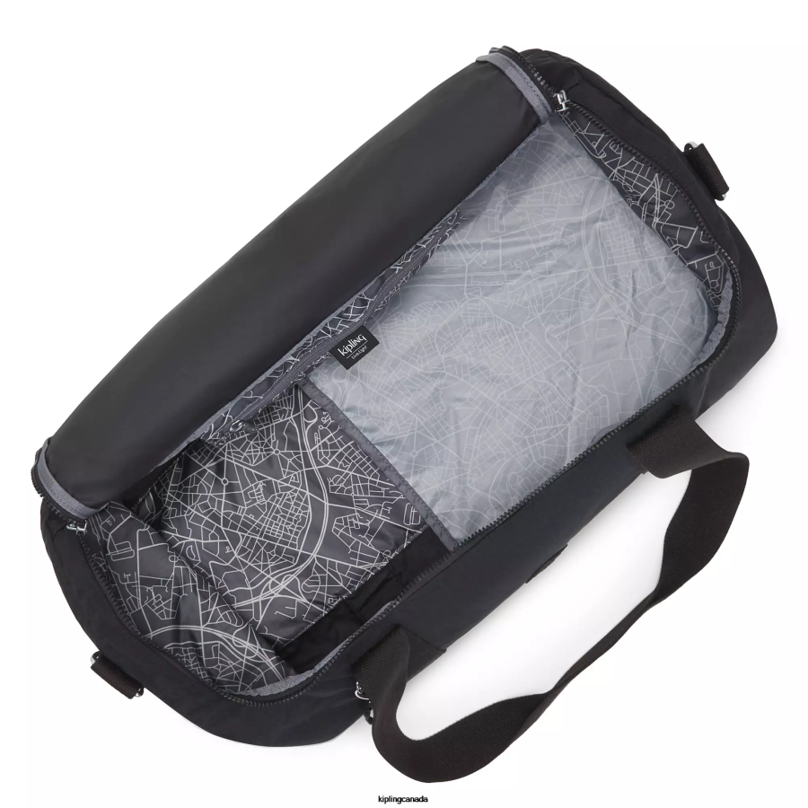 Women Duffle Bags Kipling Black Noir Argus Small Duffle Bag FHZD330 - Image 3