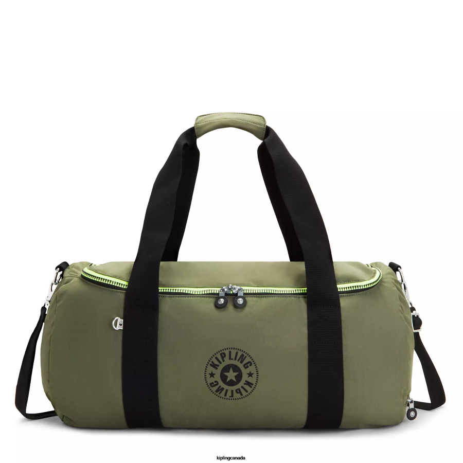 Women Duffle Bags Kipling Strong Moss Argus Small Duffle Bag FHZD328 - Image 1