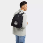Women Fashion Backpacks Kipling Black Lite Curtis Medium Backpack FHZD372 - Image 4
