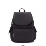 Women Fashion Backpacks Kipling Black Noir City Pack Backpack FHZD352