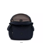 Women Fashion Backpacks Kipling Blue Bleu City Pack Backpack FHZD353 - Image 3