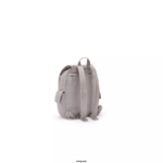 Women Fashion Backpacks Kipling Grey Gris City Pack Backpack FHZD351 - Image 4