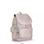 Women Fashion Backpacks Kipling Metallic Rose City Pack Metallic Backpack FHZD340 - Image 2