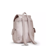 Women Fashion Backpacks Kipling Metallic Rose City Pack Metallic Backpack FHZD340 - Image 5