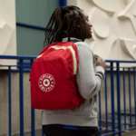 Women Fashion Backpacks Kipling Red Rouge Curtis Medium Backpack FHZD374 - Image 5