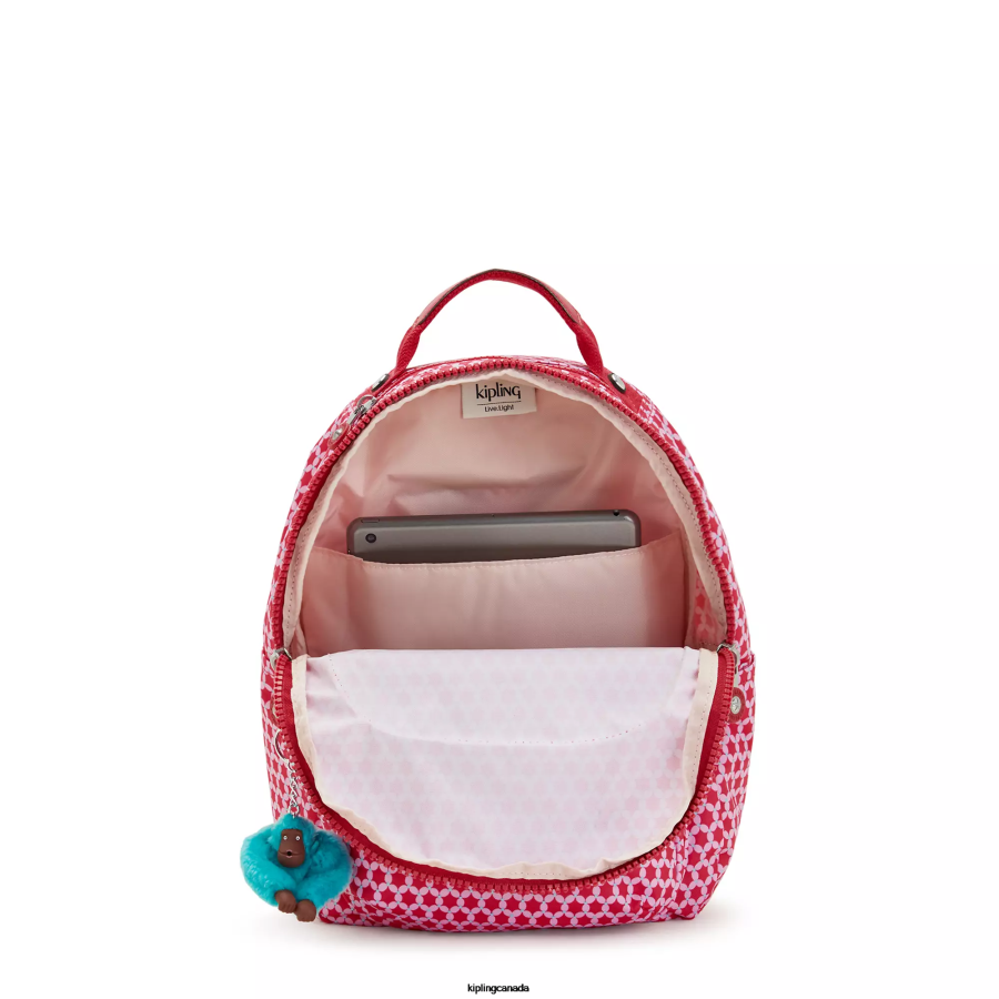 Women Fashion Backpacks Kipling Starry Dot Seoul Small Printed Tablet Backpack FHZD347 - Image 3