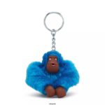 Women Keychains Kipling Azure Sky Sven Monkey Keychain FHZD697