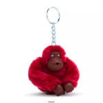 Women Keychains Kipling Raspberry Dream Sven Monkey Keychain FHZD693 - Image 2