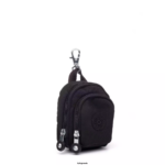 Women Keychains Kipling True Black Seoul Mini Keychain FHZD616 - Image 2