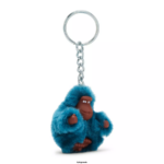 Women Keychains Kipling Twinkle Teal Sven Extra Small Monkey Keychain FHZD728 - Image 2