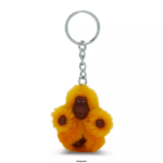 Women Keychains Kipling Warm Yellow Sven Extra Small Monkey Keychain FHZD707