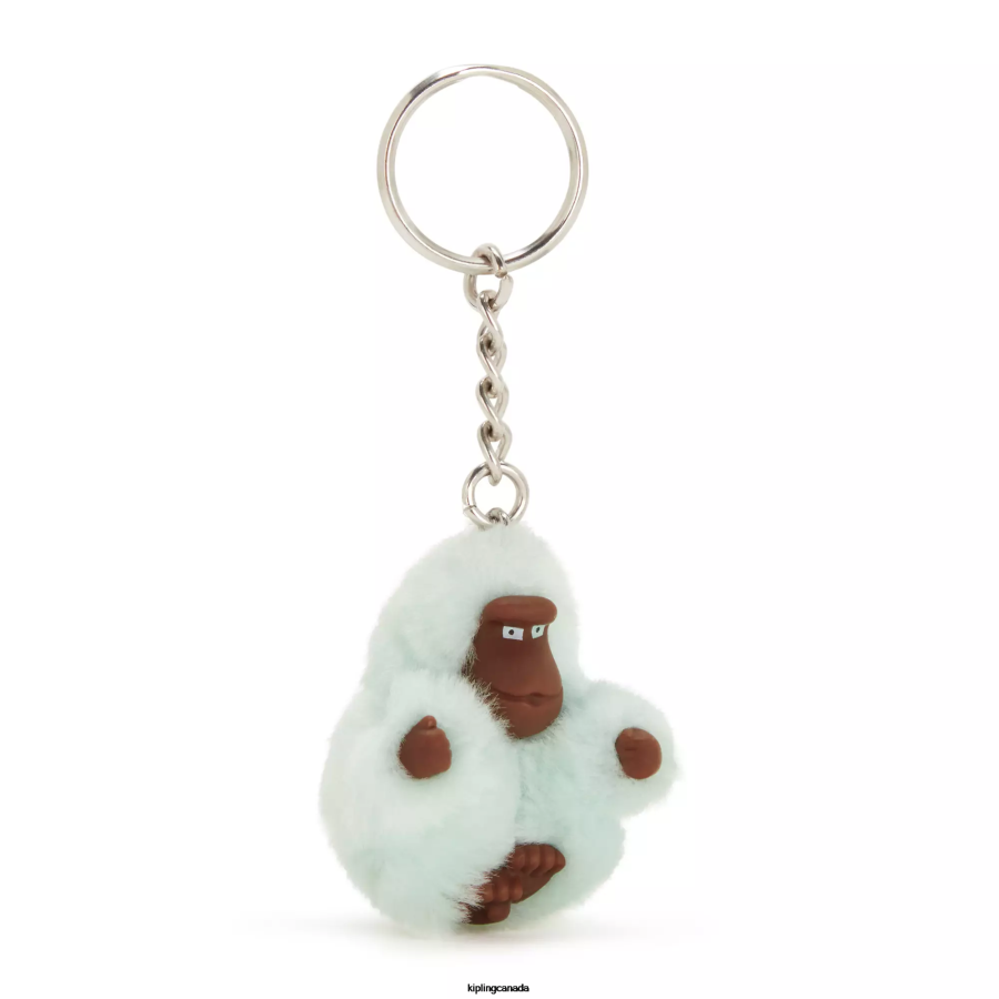 Women Keychains Kipling Willow Green Sven Extra Small Monkey Keychain FHZD713 - Image 2