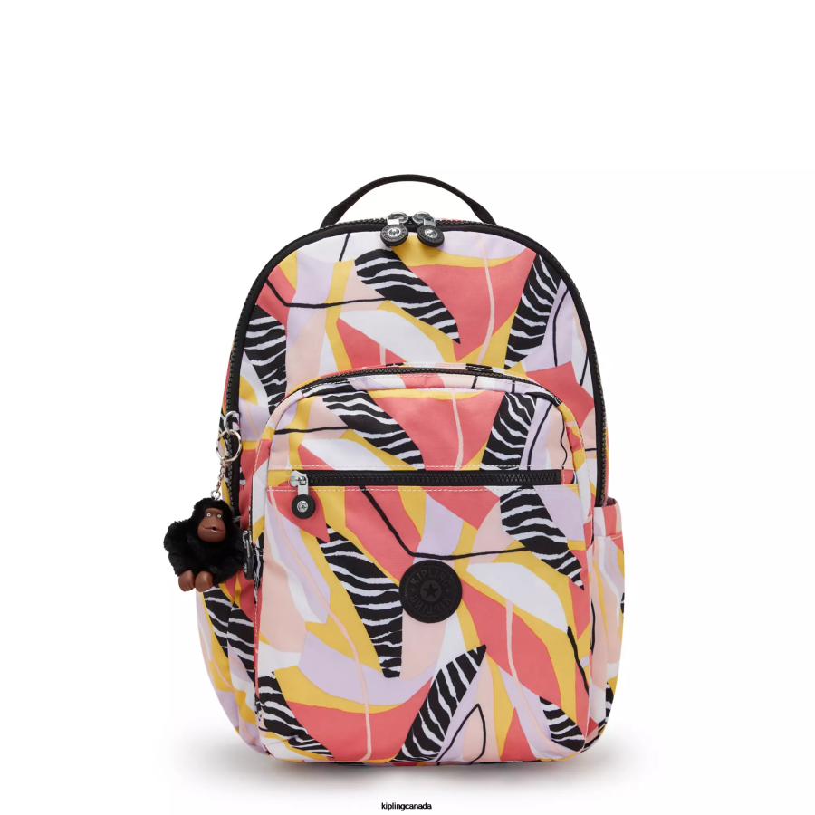 women_laptop_backpacks_kipling_abstract_leave_seoul_large_printed_15_laptop_backpack_fhzd468.png Women Laptop Backpacks Kipling Abstract Leave Seoul Large Printed 15" Laptop Backpack FHZD468 - Image 1