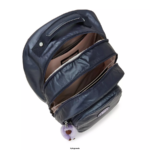 Women Laptop Backpacks Kipling Admiral Blue Class Room Metallic 17" Laptop Backpack FHZD477 - Image 3