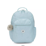 Women Laptop Backpacks Kipling Bridal Blue Seoul Extra Large 17" Laptop Backpack FHZD450