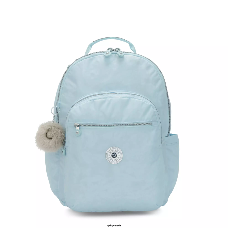 women_laptop_backpacks_kipling_bridal_blue_seoul_extra_large_17_laptop_backpack_fhzd450.png Women Laptop Backpacks Kipling Bridal Blue Seoul Extra Large 17" Laptop Backpack FHZD450 - Image 1