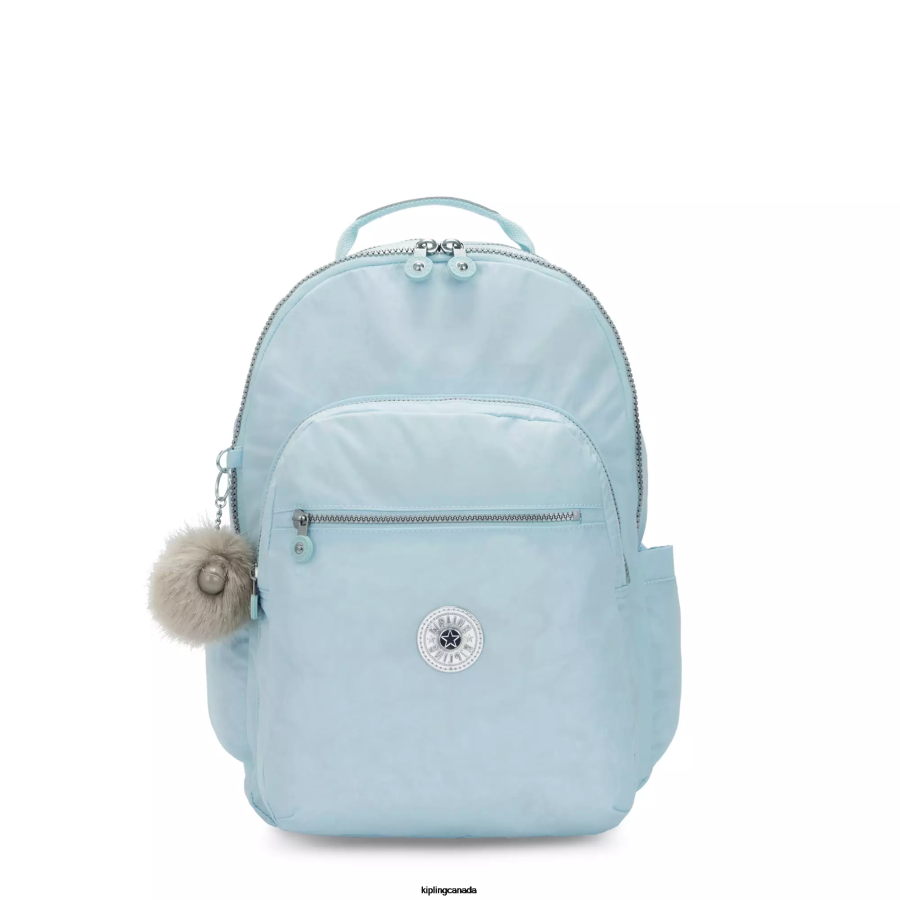 women_laptop_backpacks_kipling_bridal_blue_seoul_large_15_laptop_backpack_fhzd431.png Women Laptop Backpacks Kipling Bridal Blue Seoul Large 15" Laptop Backpack FHZD431 - Image 1