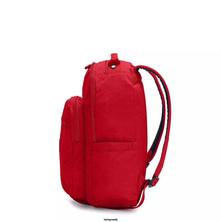 Women Laptop Backpacks Kipling Cherry Tonal Seoul Large 15" Laptop Backpack FHZD474 - Image 4