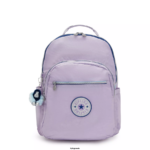 Women Laptop Backpacks Kipling Endless Lilac Fun Seoul Extra Large 17" Laptop Backpack FHZD441