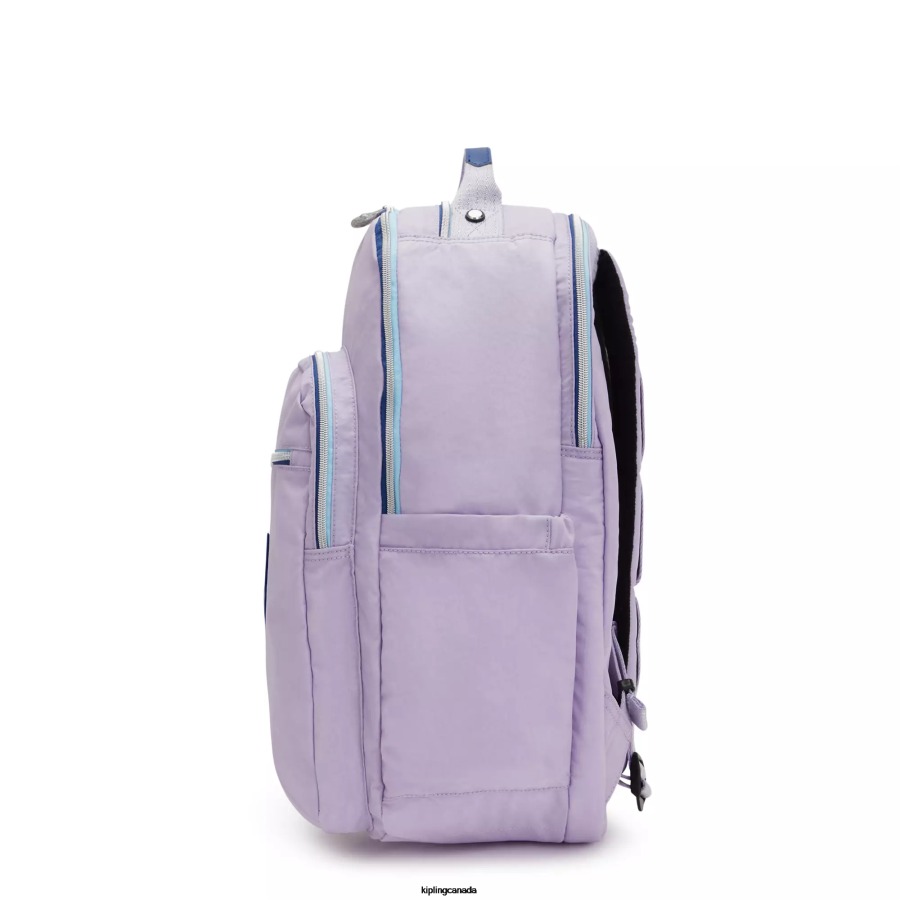 Women Laptop Backpacks Kipling Endless Lilac Fun Seoul Extra Large 17" Laptop Backpack FHZD441 - Image 5