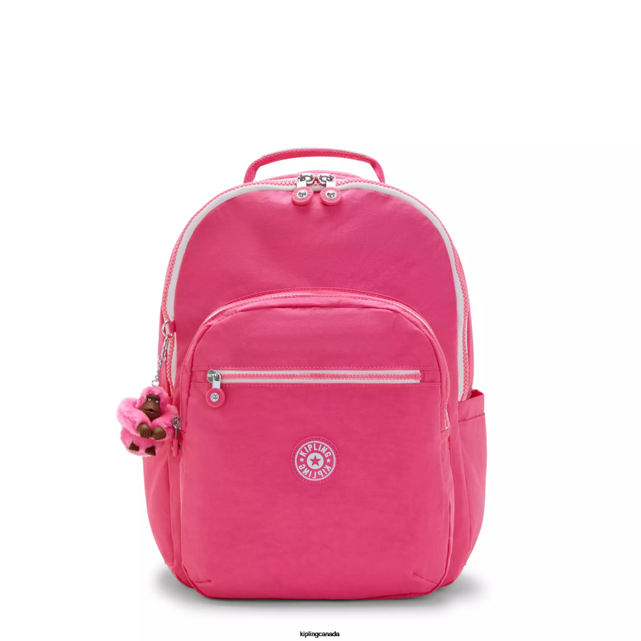 women_laptop_backpacks_kipling_fresh_pink_seoul_large_15_laptop_backpack_fhzd428.png Women Laptop Backpacks Kipling Fresh Pink Seoul Large 15" Laptop Backpack FHZD428 - Image 1