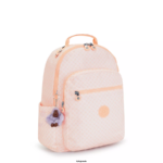 Women Laptop Backpacks Kipling Girly Tile Seoul Large Printed 15" Laptop Backpack FHZD467 - Image 2