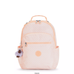 Women Laptop Backpacks Kipling Girly Tile Seoul Large Printed 15" Laptop Backpack FHZD467