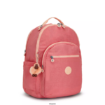 Women Laptop Backpacks Kipling Joyous Pink Seoul Extra Large 17" Laptop Backpack FHZD452 - Image 2