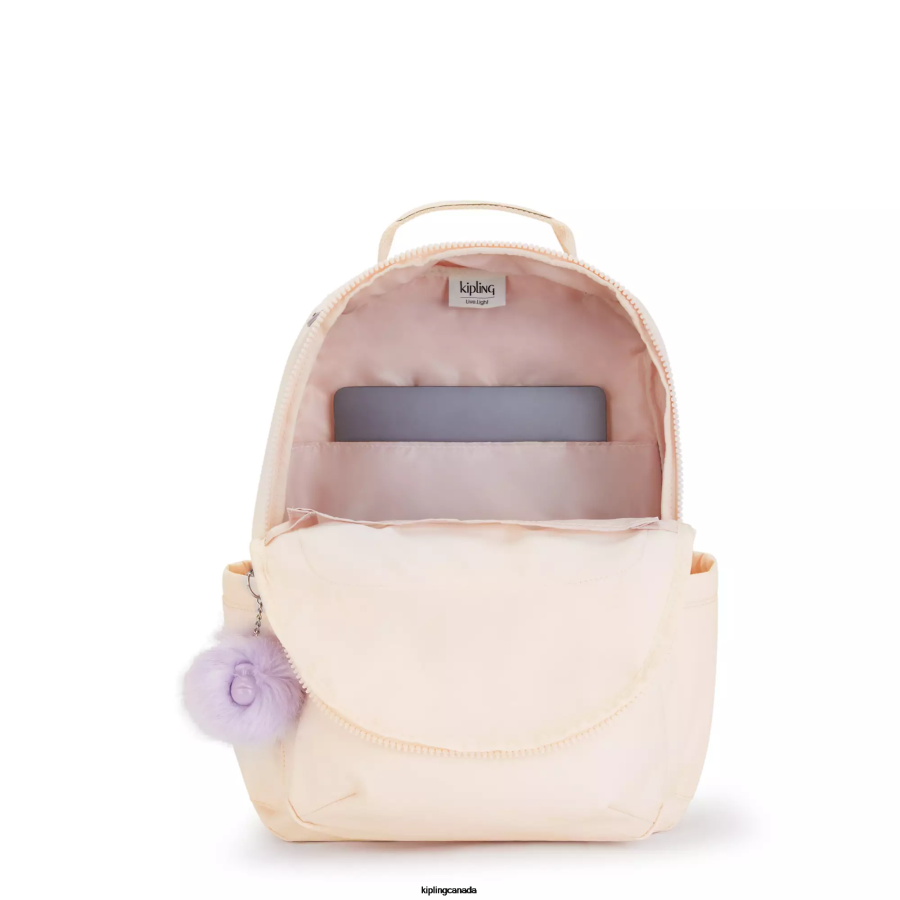 Women Laptop Backpacks Kipling Tender Blossom Seoul Large 15" Laptop Backpack FHZD457 - Image 3