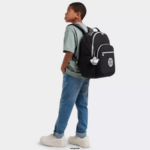 Women Laptop Backpacks Kipling True Black Fun Seoul Large 15" Laptop Backpack FHZD442 - Image 4