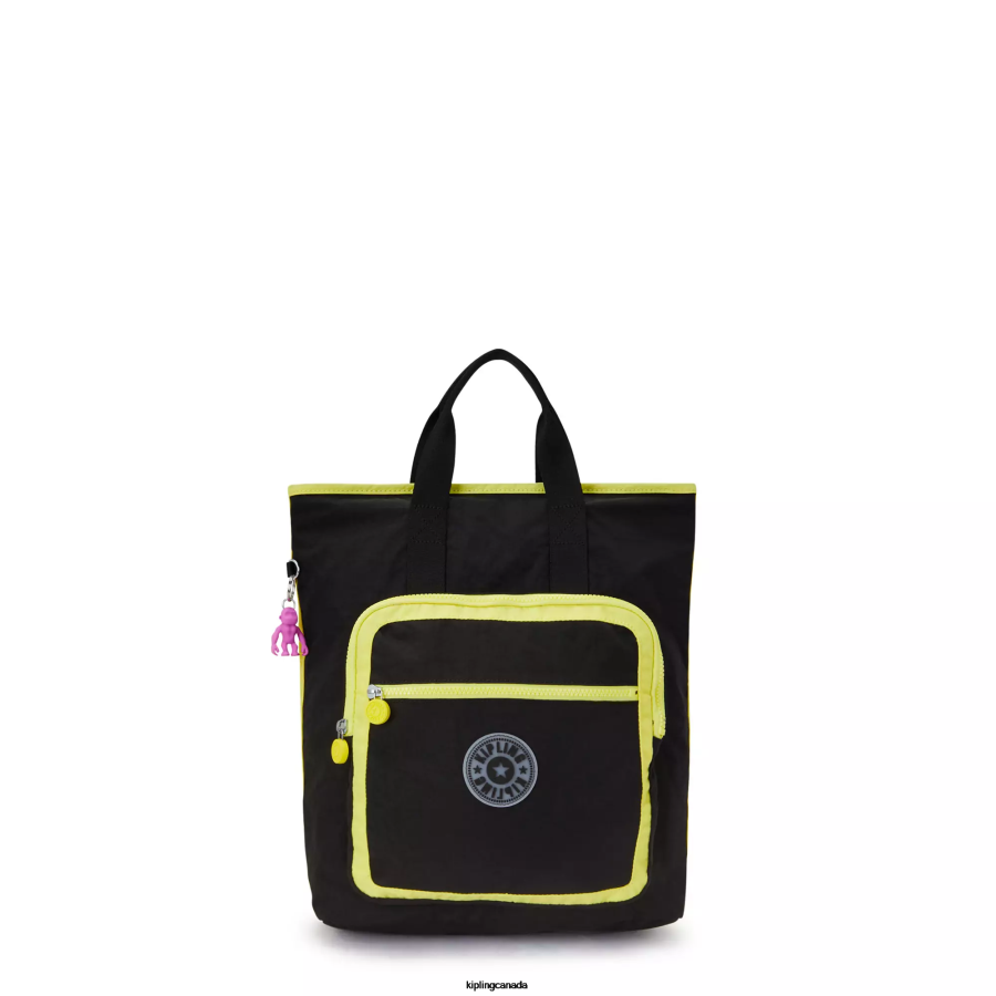 women_laptop_backpacks_kipling_true_black_lime_sia_15_laptop_tote_backpack_fhzd447.png Women Laptop Backpacks Kipling True Black Lime Sia 15" Laptop Tote Backpack FHZD447 - Image 1