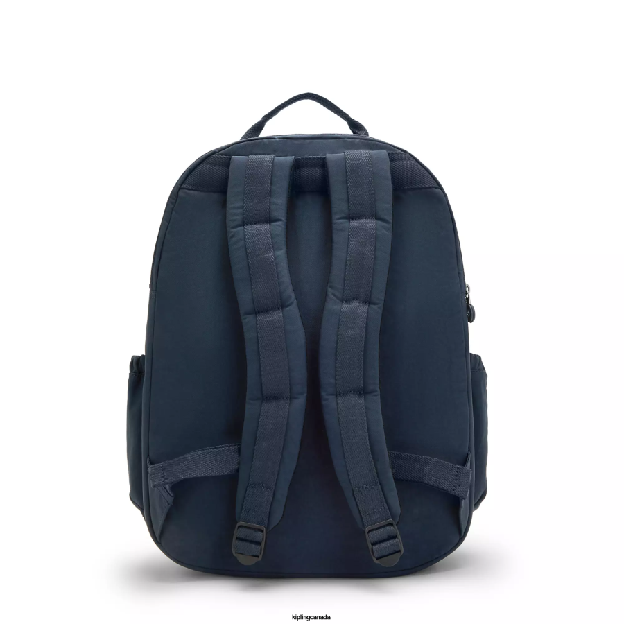 Women Laptop Backpacks Kipling True Blue Tonal Seoul Extra Large 17" Laptop Backpack FHZD487 - Image 5