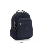 Women Laptop Backpacks Kipling True Blue Tonal Seoul Large 15" Laptop Backpack FHZD470 - Image 2
