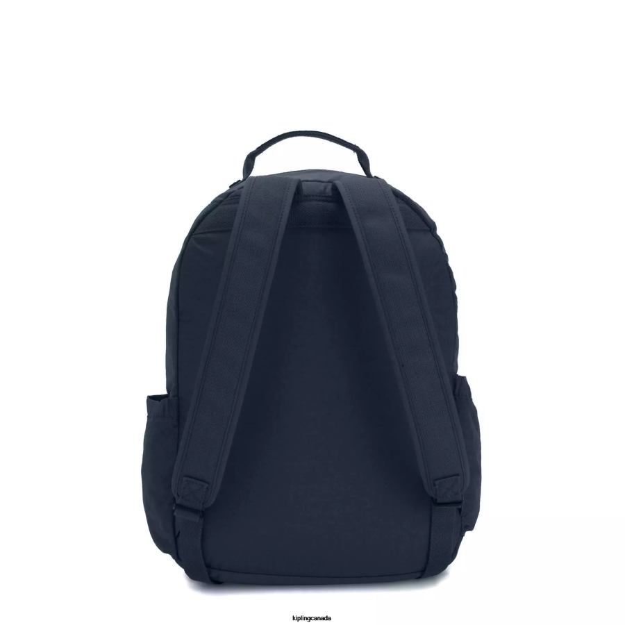 Women Laptop Backpacks Kipling True Blue Tonal Seoul Large 15" Laptop Backpack FHZD470 - Image 5