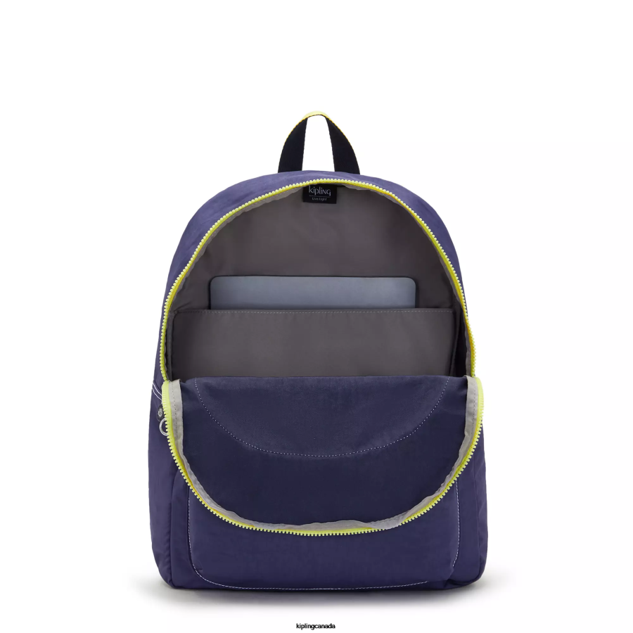 Women Laptop Backpacks Kipling Ultimate Navy Curtis Large 17" Laptop Backpack FHZD486 - Image 3