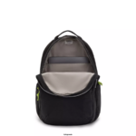Women Laptop Backpacks Kipling Valley Black Xavi 15" Laptop Backpack FHZD483 - Image 3