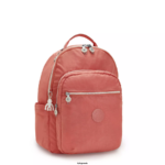 Women Laptop Backpacks Kipling Vintage Pink Seoul Large 15" Laptop Backpack FHZD475 - Image 2