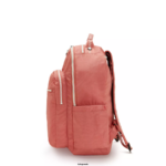 Women Laptop Backpacks Kipling Vintage Pink Seoul Large 15" Laptop Backpack FHZD475 - Image 5