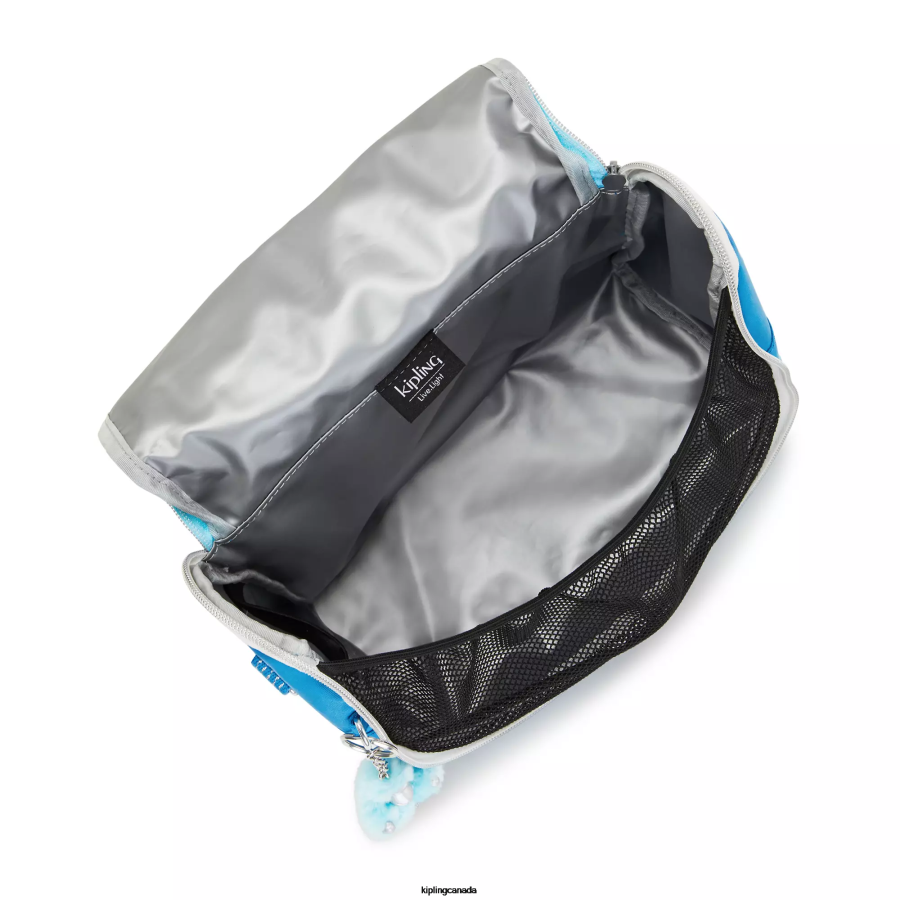 Women Lunch Bags Kipling Eager Blue Fun New Kichirou Lunch Bag FHZD647 - Image 3