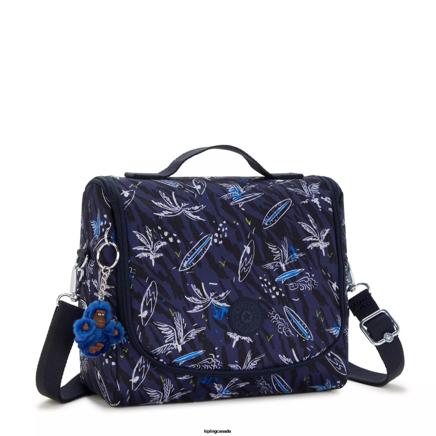 Women Lunch Bags Kipling Surf Sea Print New Kichirou Printed Lunch Bag FHZD638 - Image 2