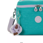 Women Lunch Bags Kipling Surfer Green Graham Lunch Bag FHZD650 - Image 5