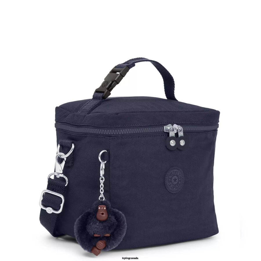 Women Lunch Bags Kipling True Blue Tonal Graham Lunch Bag FHZD651 - Image 2