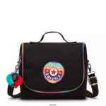 Women Lunch Bags Kipling Truly Black Rainbow Kichirou Lunch Bag FHZD656