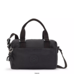 Women Mini Bags Kipling Black Noir Folki Mini Handbag FHZD15